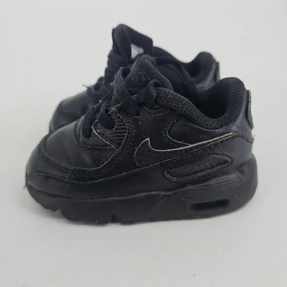 Nike Air Max 90 Sneaker Shoe Boys Girls Toddler Youth Sz 5C Black 833416-001